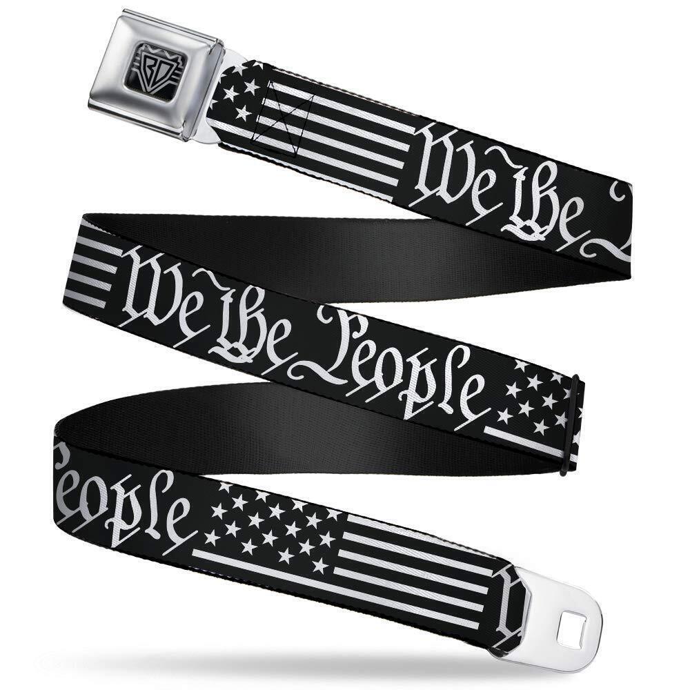 8754 unisex adult Seatbelt Americana Kids Belt, Americana, 1.0 Wide - Fits